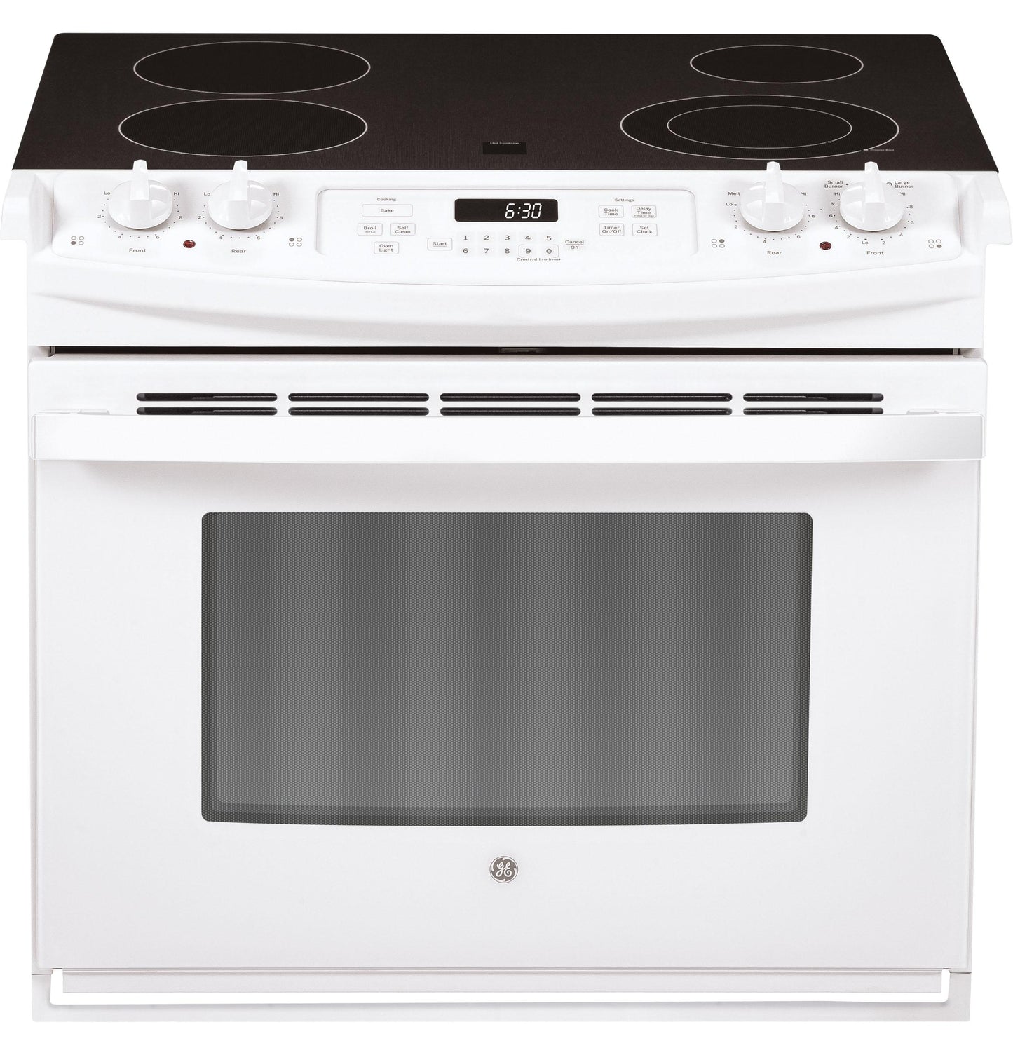 GE APPLIANCES JD630DTWW Ge 30"" Drop-in Electric Range