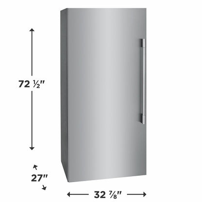 FRIGIDAIRE FPFU19F8WF Frigidaire Professional 19 Cu. Ft. Single-door Freezer