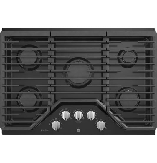 GE APPLIANCES PGP7030DLBB GE Profile Series 30"" Built-in Gas Cooktop