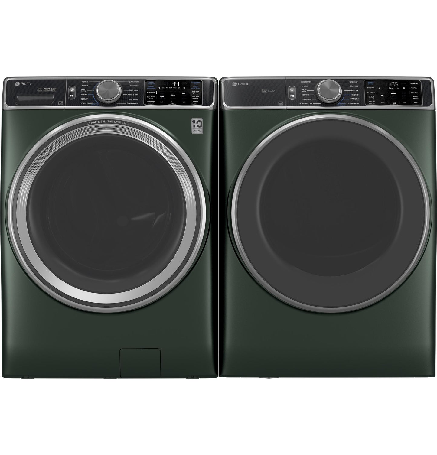 GE APPLIANCES PFW955SPWGN GE Profile 5.5 Cu. Ft. Capacity Smart Front Load Energy STAR...