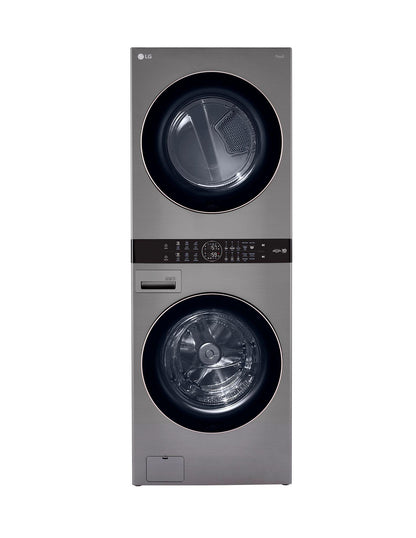 LG WKE100HVA Single Unit Front Load LG Washtower With Center Control 4.5...