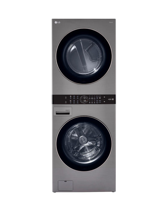 LG WKE100HVA Single Unit Front Load LG Washtower With Center Control 4.5...