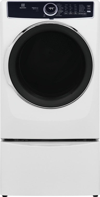 ELECTROLUX ELFG7637AW Electrolux Gas 8.0 Cu. Ft. Front Load Dryer