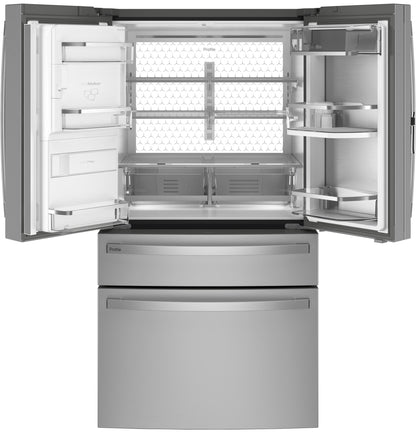 GE APPLIANCES PXD22BYPFS GE Profile 22.4 Cu. Ft. Smart Counter-depth Fingerprint RESISTA...