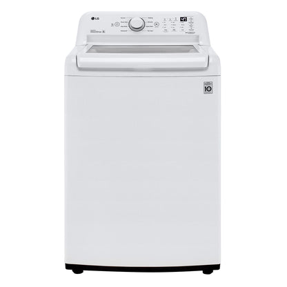 LG WT7005CW 4.3 Cu. Ft. MEGA Capacity Top Load Washer With 4-way Agitator &...