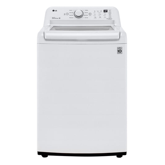 LG WT7005CW 4.3 Cu. Ft. MEGA Capacity Top Load Washer With 4-way Agitator &...