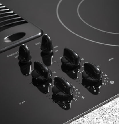 GE APPLIANCES PP9830DRBB GE Profile 30"" Downdraft Electric Cooktop