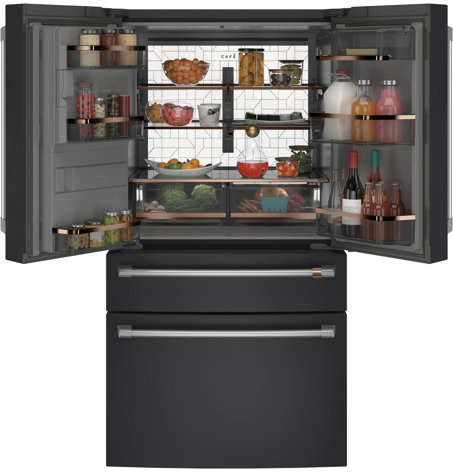 CAFE CVE28DP3ND1 Cafe Energy Star  27.6 Cu. Ft. 4- Door French-door REFRIGE...