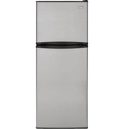 HAIER HA10TG21SS Haier 9.8 Cu. Ft. Top Mount Refrigerator - Stainless