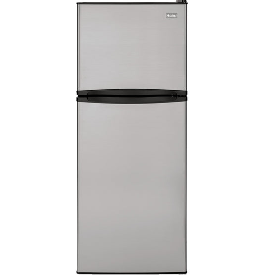HAIER HA10TG21SS Haier 9.8 Cu. Ft. Top Mount Refrigerator - Stainless