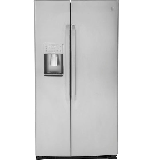 GE APPLIANCES PSE25KYHFS GE Profile Series Energy Star 25.3 Cu. Ft. Side-by-side REFR...