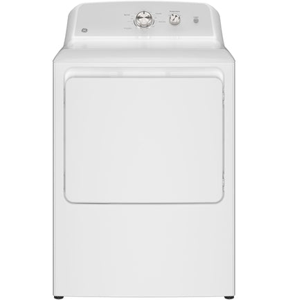 GE APPLIANCES GTX38GASWWS Ge 6.2 Cu. Ft. Capacity Gas&#x00a0;dryer With Up To 120 Ft. VENT...