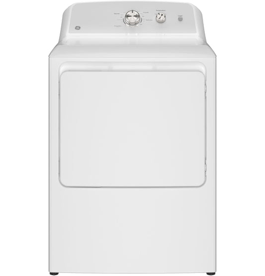 GE APPLIANCES GTX38GASWWS Ge 6.2 Cu. Ft. Capacity Gas&#x00a0;dryer With Up To 120 Ft. VENT...