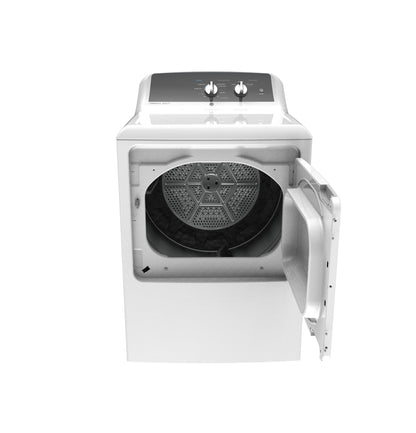 GE APPLIANCES GTX52EASPWB Ge 6.2 Cu. Ft. Capacity Aluminized Alloy Drum Electric Dryer
