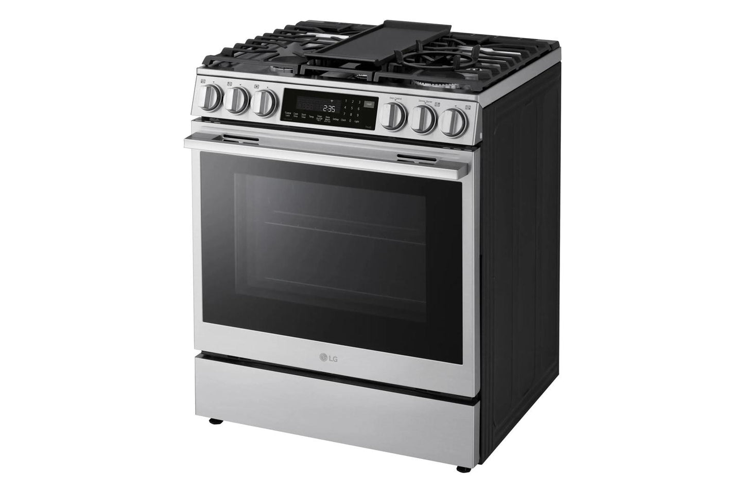 LG LSGL6337X 6.3 Cu Ft. Smart Gas Slide-in Range With Instaview, Probake CONV...