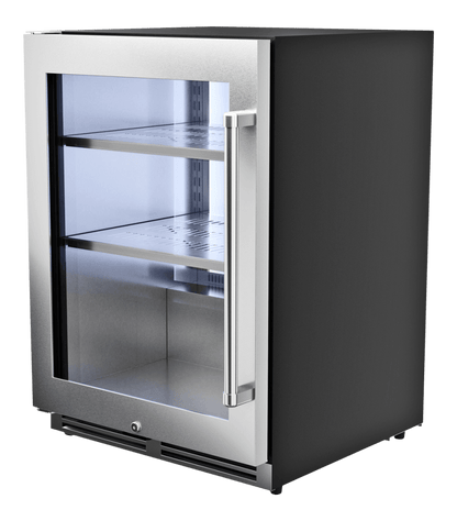 THOR KITCHEN TBR24ULH 24 Inch Professional Undercounter Beverage Cooler - Tbr24u-lh