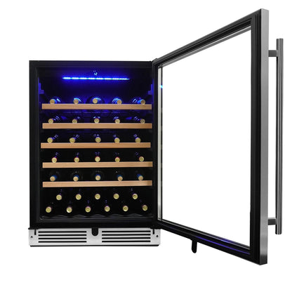 DANBY DWC057D1BSS Danby 24"" Under Counter Wine Cooler In Stainless Steel