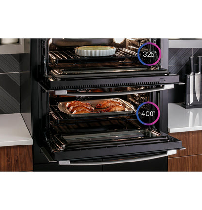 GE APPLIANCES PTS9200SNSS GE Profile 30"" Smart Built-in Twin Flex Convection Wall Oven