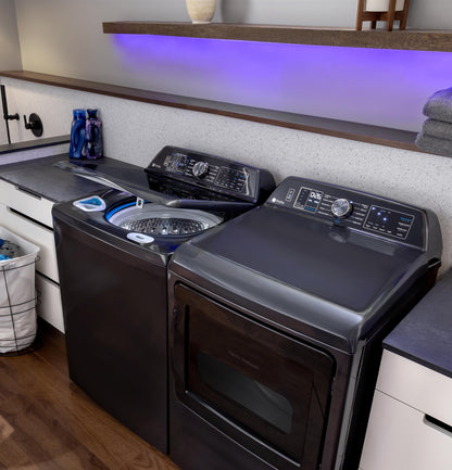 GE APPLIANCES PTW900BPTDG GE Profile 5.4 Cu. Ft. Capacity Washer With Smarter Wash TECHNO...