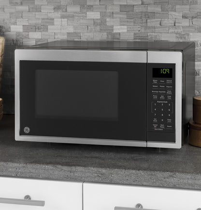 GE APPLIANCES GCST09N1WSS Ge 0.9 Cu. Ft. Capacity Countertop Microwave Oven