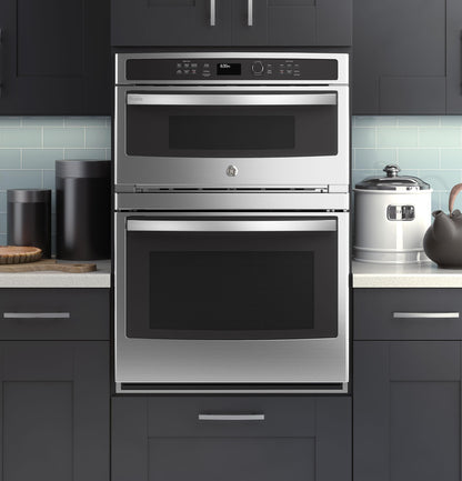 GE APPLIANCES PT9800SHSS GE Profile Series 30 In. Combination Double Wall Oven With CONVECTI...