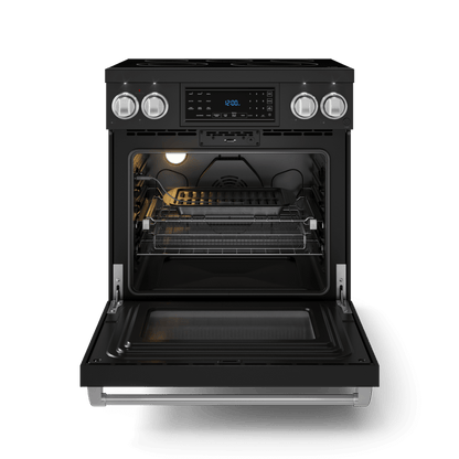THOR KITCHEN RSE30BSS 30 Inch Professional Electric Range With Tilt Panel Touch Control I...