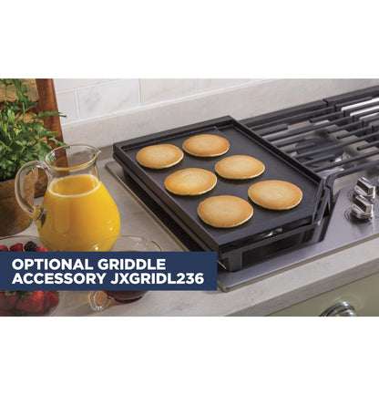 GE APPLIANCES PGP7036SLSS GE Profile Series 36"" Built-in Gas Cooktop