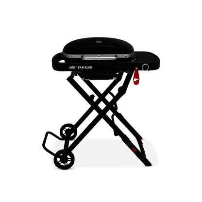 WEBER 1500460 Weber Traveler Compact Portable Gas Grill - Black