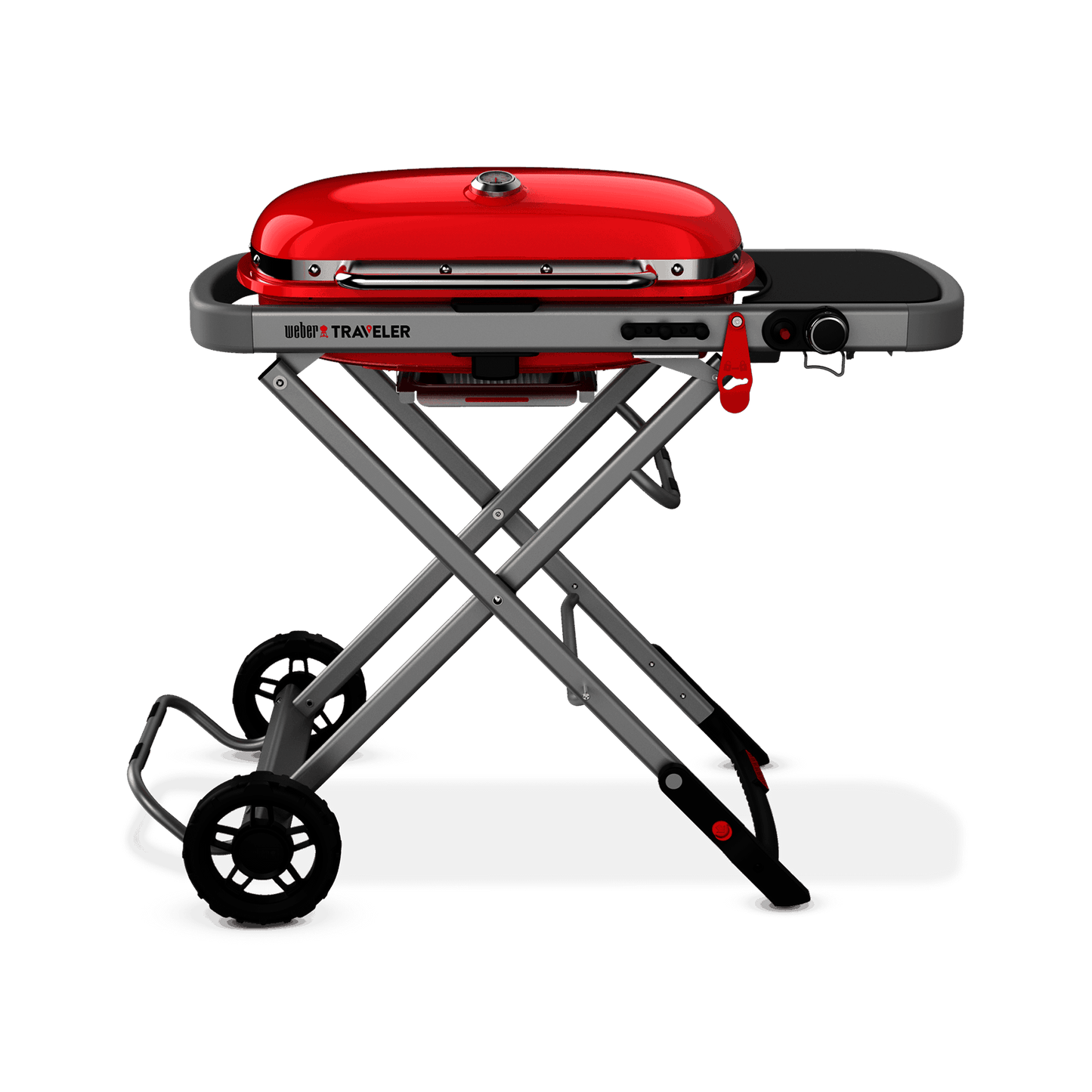 WEBER 9030001 Weber Traveler Portable Gas Grill - Red