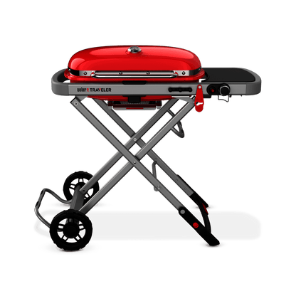 WEBER 9030001 Weber Traveler Portable Gas Grill - Red