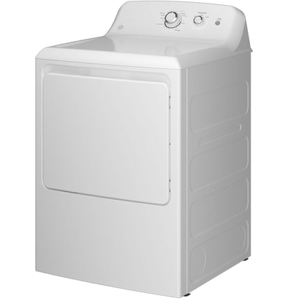 GE APPLIANCES GTX33GASKWW Ge 6.2 Cu. Ft. Capacity Aluminized Alloy Drum Gas Dryer