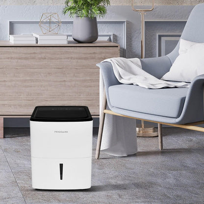 FRIGIDAIRE FFAD5033W1 Frigidaire High Humidity 50 Pint Capacity Dehumidifier
