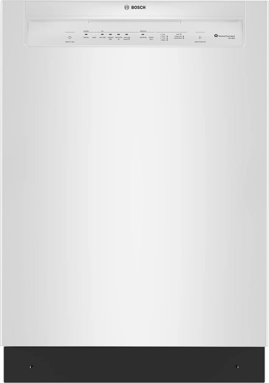 BOSCH SHE43DM2N Bosch 300 Recessed Handle, 48 Dba, Standard 3rd Rack, Puredry - Wh