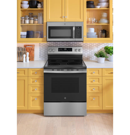 GE APPLIANCES GRF600AVSS Ge 30"" Free-standing Electric Convection Range With No Preheat A...