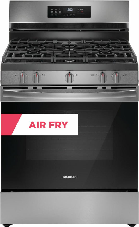 FRIGIDAIRE FCRG3083AS Frigidaire 30"" Gas Range With Air Fry