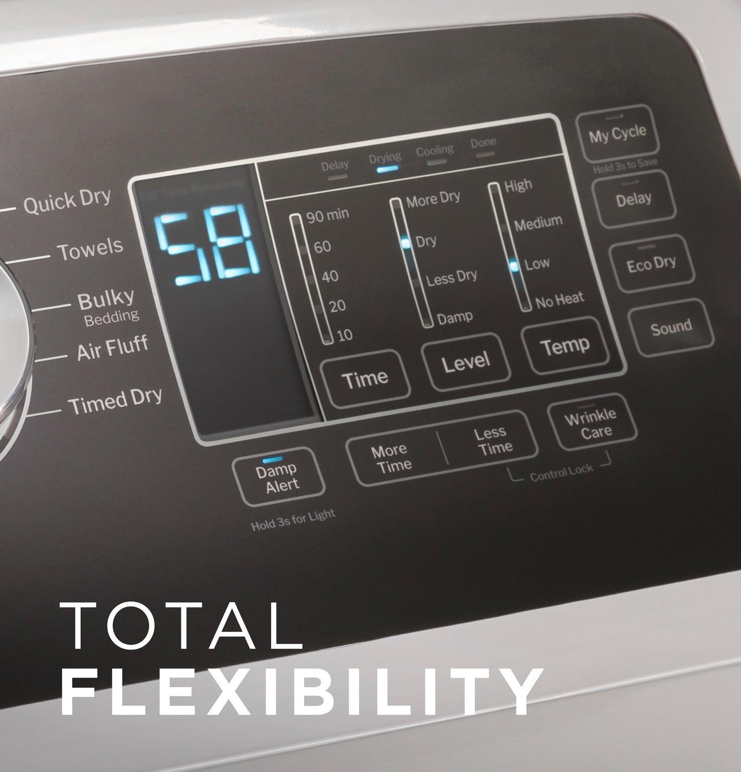 GE APPLIANCES GTD58GBSVWS Ge 7.4 Cu. Ft. Capacity With Sensor Dry Gas Dryer
