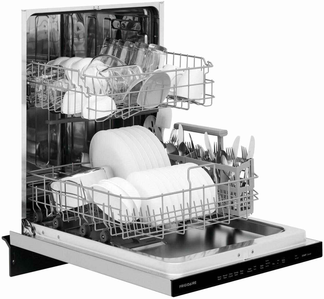 FRIGIDAIRE FDSP4401AS Frigidaire 24"" Stainless Steel Tub Built-in Dishwasher