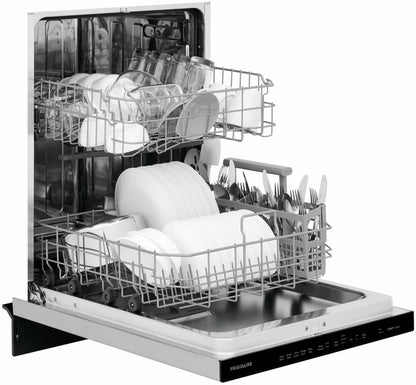 FRIGIDAIRE FDSP4401AS Frigidaire 24"" Stainless Steel Tub Built-in Dishwasher