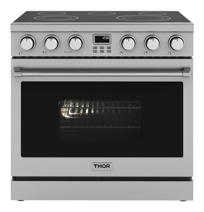 THOR KITCHEN ARE36 Thor Kitchen 36 Inch Contemporary Professional Electric Range