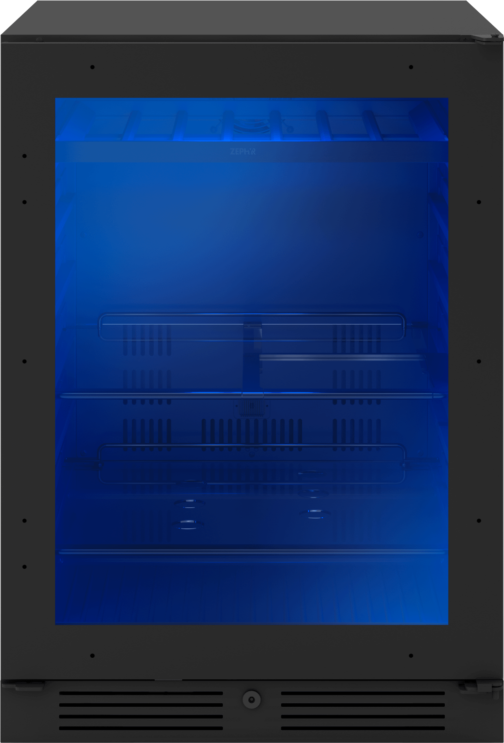 ZEPHYR PRB24C01CPG Zephyr 24"" Panel Ready Single Zone Beverage Cooler