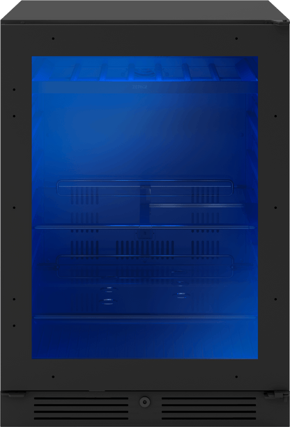 ZEPHYR PRB24C01CPG Zephyr 24"" Panel Ready Single Zone Beverage Cooler