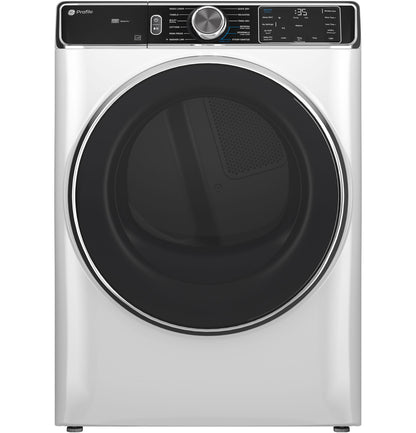 GE APPLIANCES PFD87ESSVWW GE Profile 7.8 Cu. Ft. Capacity Smart Front Load Electric DRYER...