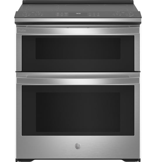 GE APPLIANCES PS960YPFS GE Profile 30"" Smart Slide-in Electric Double Oven Convection F...