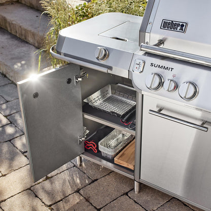 WEBER 1500091 Summit Gc38 S Grill Center (liquid Propane) - Stainless Steel