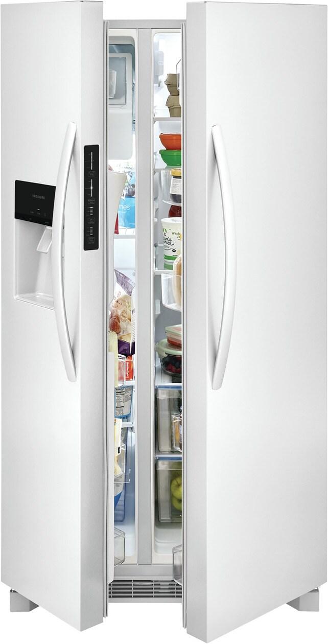 FRIGIDAIRE FRSS2623AW Frigidaire 25.6 Cu. Ft. 36'' Standard Depth Side By Side Refrigerator