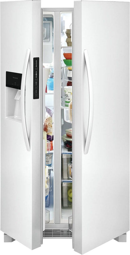 FRIGIDAIRE FRSS2623AW Frigidaire 25.6 Cu. Ft. 36'' Standard Depth Side By Side Refrigerator