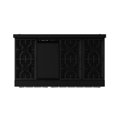 THOR KITCHEN RSG48EBLPSS 48 Inch Professional Lp Range With Tilt Panel Touch Control In BLAC...