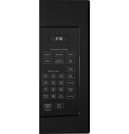 GE APPLIANCES JVM3160DFBB Ge 1.6 Cu. Ft. Over-the-range Microwave Oven