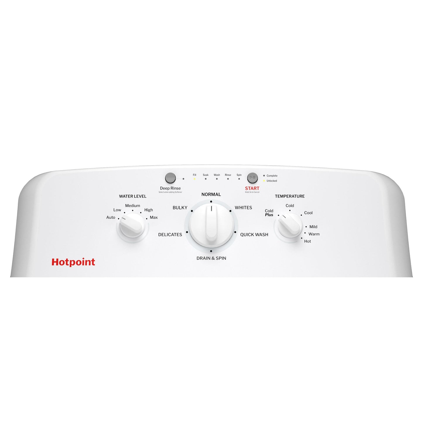 HOTPOINT HTW265ASWWW Hotpoint 4.0 Cu. Ft. Capacity Washer With Stainless STEEL&#X00A0...