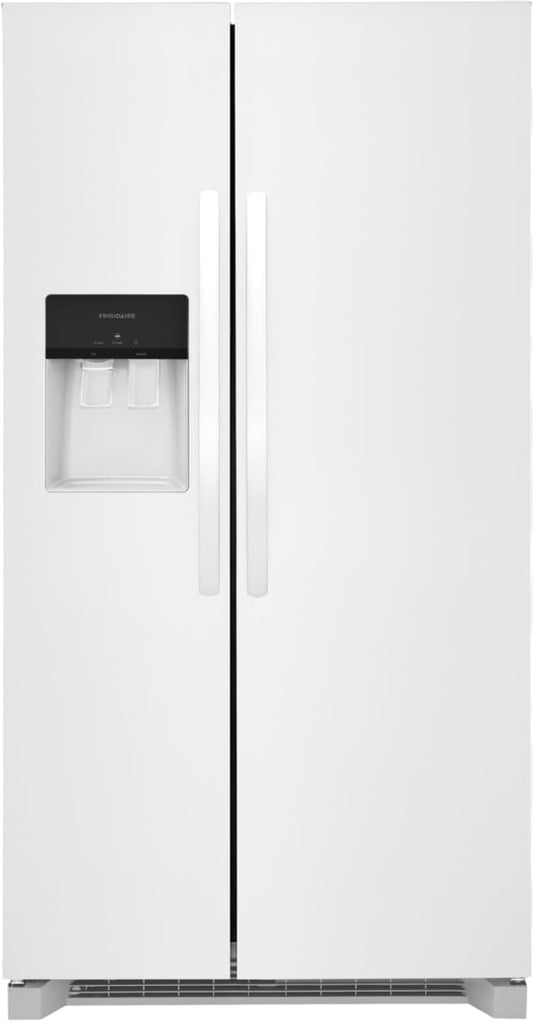 FRIGIDAIRE FRSS2623AW Frigidaire 25.6 Cu. Ft. 36'' Standard Depth Side By Side Refrigerator